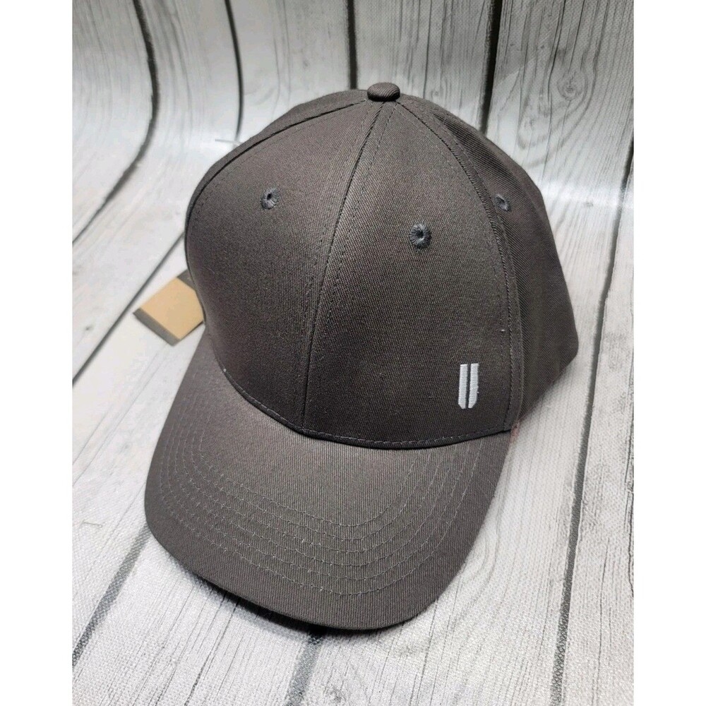 NOBULL Snapback Gray Training Hat Minimalist Performance Cap Just The Horns New